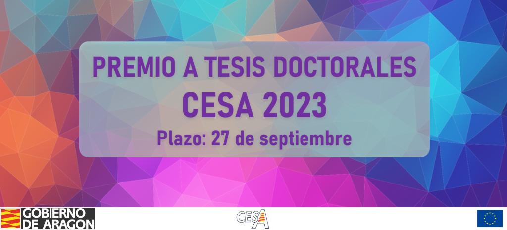 Premio CESA Tesis Doctorales 2023