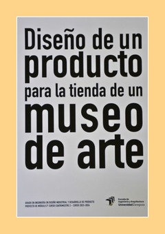 Diseño de un producto para tienda museo de arte