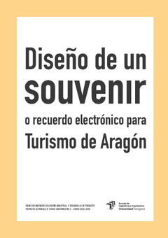 Diseño souvenir Gob. Aragón