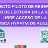 NeoB: Reserva puestos en Sala Libre Acceso Biblioteca Hypatia de Alejandría.