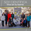 Profesoras EINA campaña Soy científica. Vivo en tu barrio