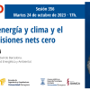 La política de energía y clima y el objetivo de emisiones netas cero