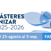 Admisión a estudios de Máster Universitario - Fase 3. Curso 2025-2026