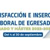 Encuesta egresados de grado y máster curso 2022-2023