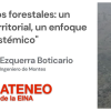 Incendios forestales: un problema,territorial, un enfoque sistémico