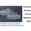 Premios TFE consumo responsable