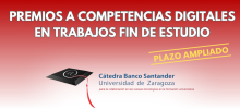 Premios Santander a Competencias Digitales TFE. Plazo ampliado