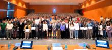 Galería fotográfica de la entrega de insignias y premios Cátedra COGITIAR a los mejores TFG de la rama industrial