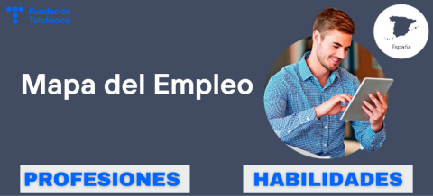Banner Mapa Empleo Fund Telefónica Mapa Empleo Fundación Telefónica