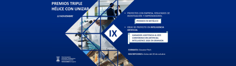IX edición de los Premios “Triple Hélice con UNIZAR”