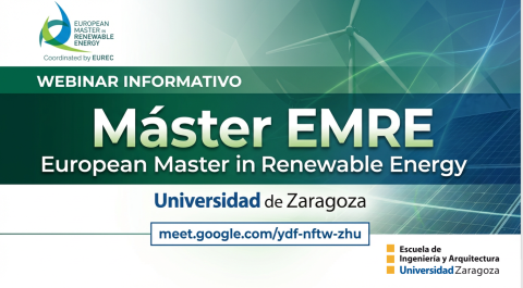 Sesiones informativas sobre el European Master in Renewable Energy (EMRE)
